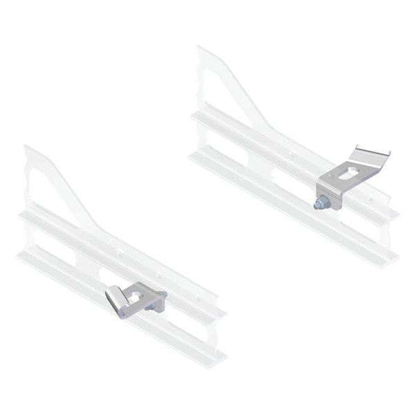 155957 KIMPEX Kimpex Ice Scratcher Rail Hooks ICE SCRATCHER RAIL HOOKS KIMPEX Ice Scratcher Rail Hooks Black