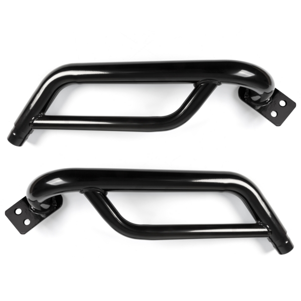 166-882H BISONBUMPERS Bison Bumpers Hunter Bumper Lateral - Steel - HONDA BAR SIDE HUNTER UTV HON BISON Hunter Bumper Gloss black