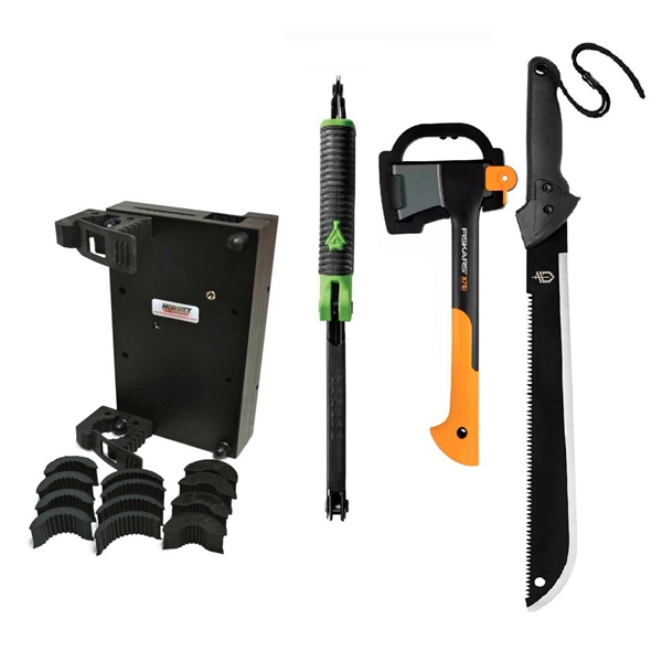 R-9003 HORNETOUTDOORS Hornet Outdoors Tool Set with Holder GERBER TOOL SET SAW MACHETE POL HORNET Tool Set with Holder 
