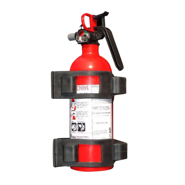 RZ-3036 HORNETOUTDOORS Hornet Outdoors Universal Fire Extinguisher Rack Mount MOUNT RACK FIRE EXT Universal Fire Extinguisher Rack Mount 