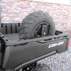 Image-2 Hornet Outdoors Can-am Defender Spare Tire Rack SPARE TIRE MOUNT C-AM CA-800ST CA-800ST HORNETOUTDOORS