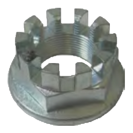 AN450W WIDEOPEN Wide Open Axle Nut 171542 NUT AXLE RR 20MM Axle Nut Gray