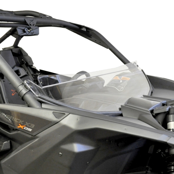 MAVX3WS1002 DIRECTION2 Direction 2 Short Windshield - Scratch Resistant CAN-AM (BRP) WINDSHIELD SHORT FIXED FT C-AM Short Windshield - Scratch Resistant Clear