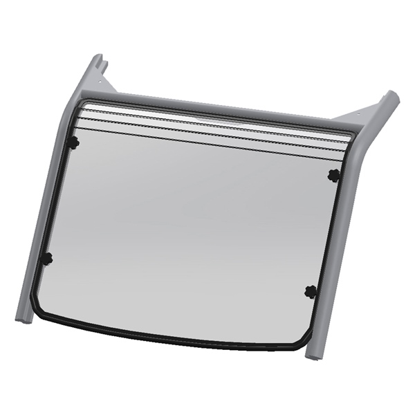 MAVTRWS2004GPA DIRECTION2 Direction 2 Full Windshield CAN-AM (BRP) WINDSHIELD FULL C-AM GP DIRECTION 2 Full Windshield Clear