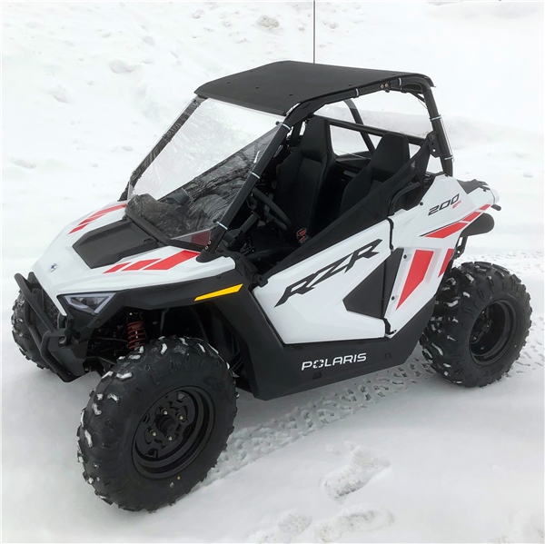 YRZR200PKG DIRECTION2 Direction 2 Windshield with Roof POLARIS WINDSHIELD FT/RR & ROOF POL DIRECTION2 Windshield with Roof Clear