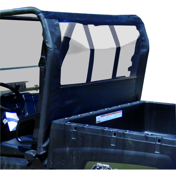 50-04017 SEIZMIK Seizmik Rear Dust & Window Panel POLARIS WINDSHIELD/PANNEL ROLLABLE RR POL Rear Dust & Window Panel Clear