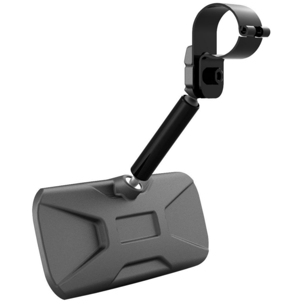 56-18052 SEIZMIK Seizmik Wide Angle Rear View Mirror for 2" Clamps - 18052 2" Clamp-On MIRROR WIDE ANGLE WITH 2" CLAMPS Wide Angle Rear View Mirror for 2" Clamps - 18052 Black