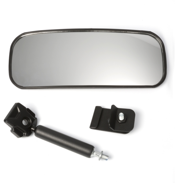 56-18054 SEIZMIK Seizmik Wide Angle Rear View Mirror for Polaris Ranger XP900 1.75" Clamp-On MIRROR WIDE ANGLE/ POLARIS RANGER XP900 Wide Angle Rear View Mirror for Polaris Ranger XP900 Black