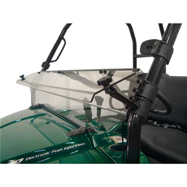 RNGXPWS2001 DIRECTION2 Direction 2 Half Windshield - Scratch resistant POLARIS WINDSHIELD HALF FOLDING FT POL Half Windshield - Scratch resistant Clear