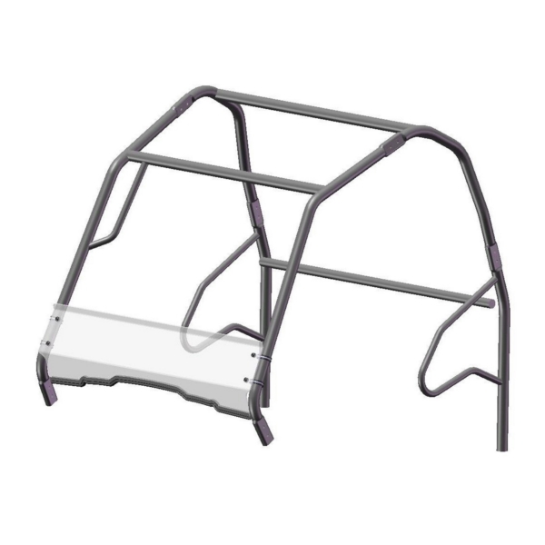 PION500WS1102GP DIRECTION2 Direction 2 Short Windshield HONDA WINDSHIELD SHORT FIXED GP FT HON Short Windshield Clear