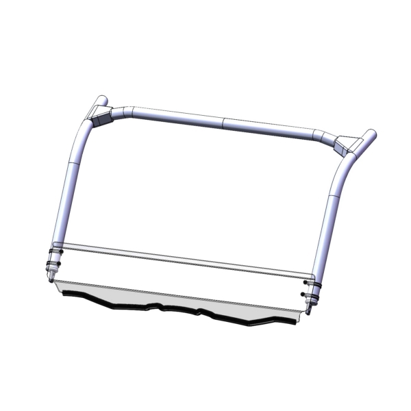 WINDSHIELD SHORT FIXED GP FT YAM - CapitolMoto Canada