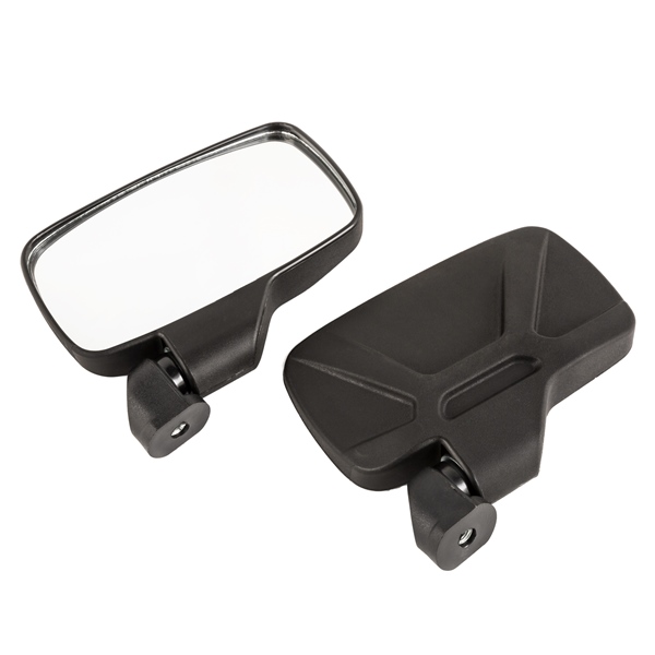 56-18082 SEIZMIK Seizmik Side View Mirrors 2" Clamp-On MIRROR WITH 2" CLAMP PAIR Side View Mirrors Black