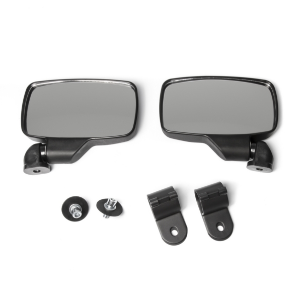 56-18081 SEIZMIK Seizmik Side View Mirrors 1.5" Clamp-On SIDE VIEW MIRROR 1.5" CLAMP PAIR Side View Mirrors Black
