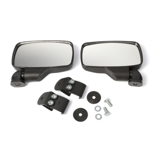 56-18083 SEIZMIK Seizmik Side View Mirrors Adjustable Clamp-On SIDE VIEW MIRROR PRO-FIT ROLL CAGE POL Side View Mirrors Black