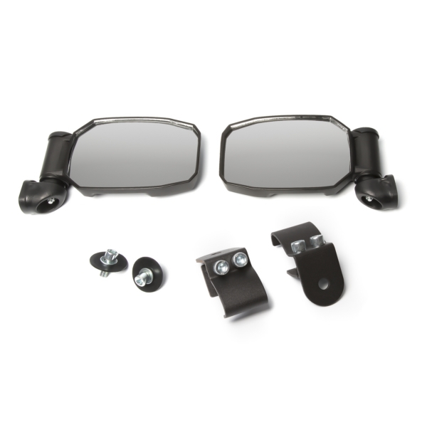 56-18093 SEIZMIK Seizmik Strike Mirror Adjustable Clamp-On STRIKE ABS SIDE VIEW MIRROR  PAIR Strike Mirror Black