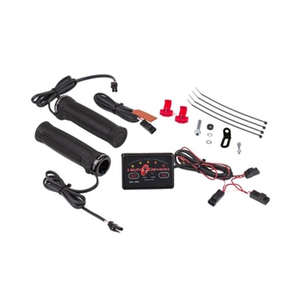 215047 HEATDEMON Heat Demon Heated Grips with Control Unit 176002 CLAMP ON GRIP DUAL ZONE KIT Heated Grips with Control Unit 