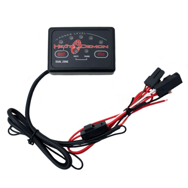 215085 HEATDEMON Heat Demon Dual Zone Replacement Heat Controller Buttons - 176015 DUAL ZONE REPL CONTROLLER 176002 Dual Zone Replacement Heat Controller Black