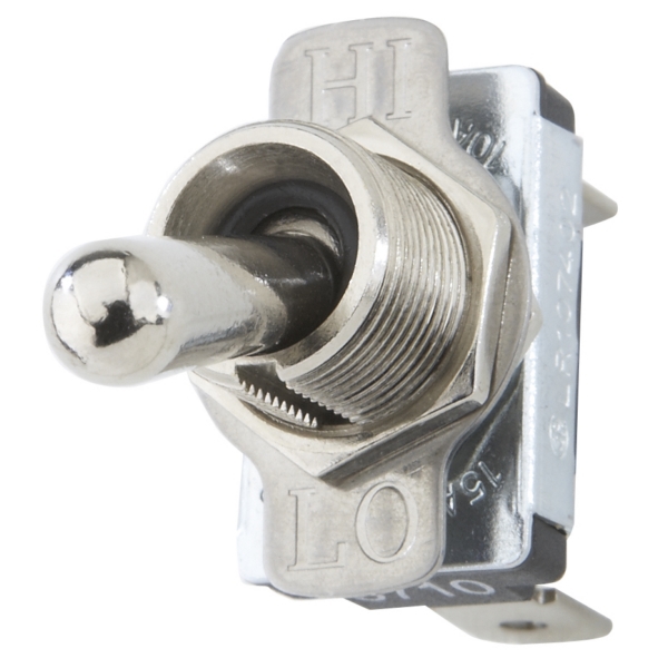 220004 HEATDEMON Heat Demon Metal Toggle Switch Rocker - 220004 METAL TOGGLE SWITCH L/OFF/H HEATDEMON Metal Toggle Switch N/A