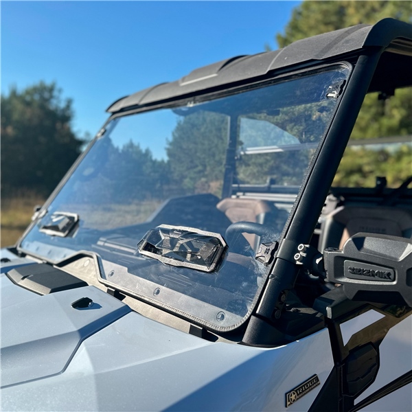 50-55317KIT SEIZMIK Seizmik Versa-Vent Windshield KAWASAKI WINDSHIELD VERSA-VENT SCRATCH RESIS KAWA Versa-Vent Windshield Clear