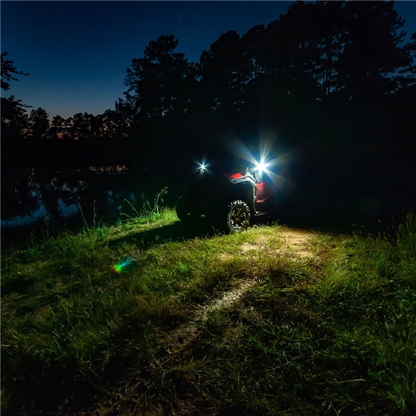 Image-5 Seizmik Pursuit Mirror with LED Light 1.75" Clamp-On MIRROR PURSUIT W/LED 1.75" UNIV 56-18086KIT 56-18086KIT SEIZMIK
