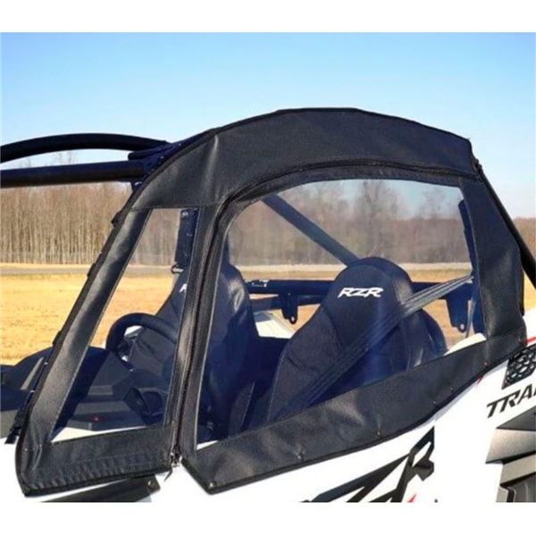 51-21032 SEIZMIK Seizmik Upper Soft Door with Zipper POLARIS - UTV - Upper door DOOR UPR SOFT POL SEIZMIK Upper Soft Door with Zipper Black