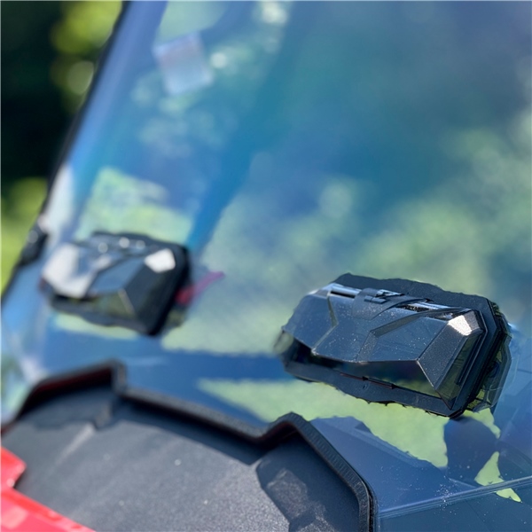 Image-2 Seizmik Toolless Versa-Vent Windshield - Scratch Resistant HONDA WINDSHIELD VERSA VENT HON SEIZMIK 50-55321KIT 50-55321KIT SEIZMIK