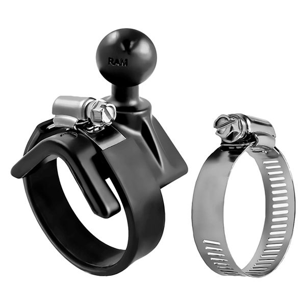 RAM-B-108BU RAM-MOUNT RAM MOUNT V Base with strap V BASE BALL AND STRAP 1/2"-2" UNPKD V Base with strap Black