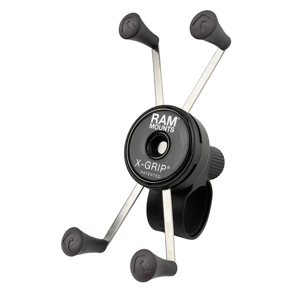 RAP-460-UN10U RAM-MOUNT RAM MOUNT X-Grip Large Phone Mount with Tough-strap handlebar base PHONE HOLDER L W/X-GRIP RAMMOUNT X-Grip Large Phone Mount with Tough-strap handlebar base Black