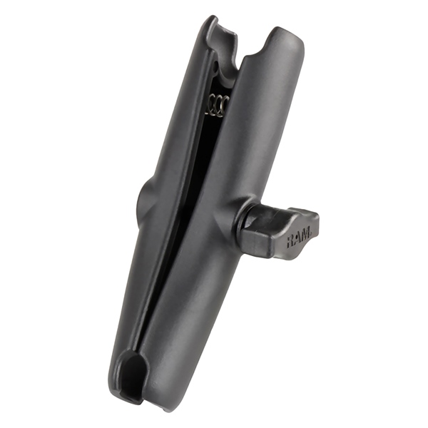 RAM-B-201-C RAM-MOUNT RAM MOUNT Double Arm for 1" Ball SOCKET ARM DBL W/B BALL RAMMOUNT Double Arm for 1" Ball Black