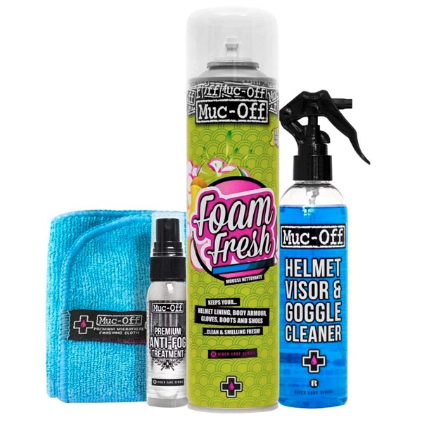20804 MUC-OFF Muc-Off Cleaner Helmet Kit HELMET CLEANER KIT MUCOFF Cleaner Helmet Kit 