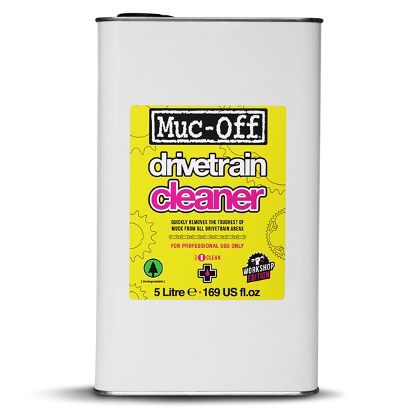 807US MUC-OFF Muc-Off Bio Drivetrain Cleaner 5 L / 1.32 G CLEANER DRIVETRAIN 5L MUC-OFF Bio Drivetrain Cleaner 