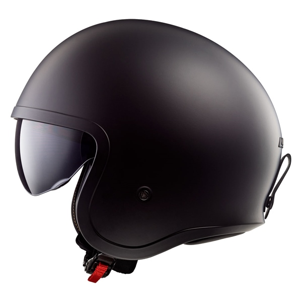Image-5 LS2 Spitfire Open-Face Helmet Solid HELM SPITFIRE BK MAT SUNV 2XL LS2 599-1016 599-1016 LS2