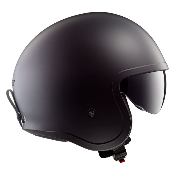 Image-2 LS2 Spitfire Open-Face Helmet Solid HELM SPITFIRE BK MAT SUNV 2XL LS2 599-1016 599-1016 LS2