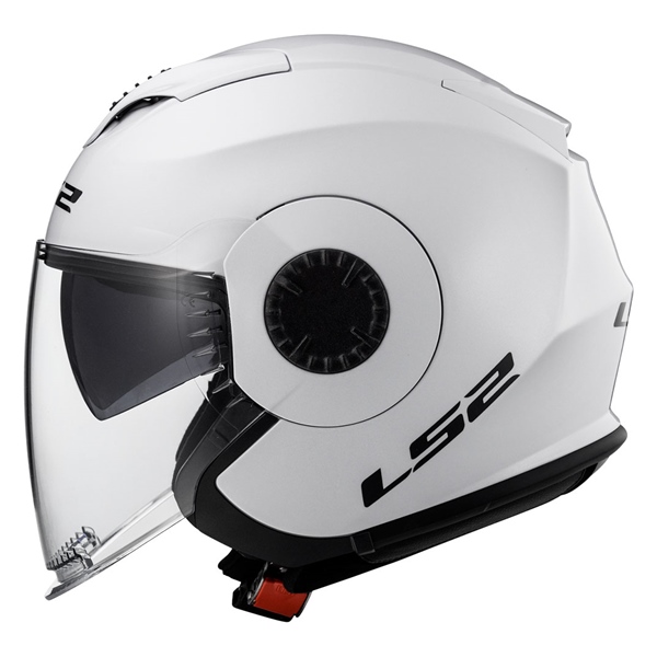 Image-3 LS2 Verso Open-Face Helmet Solid HELM VERSO WH SUNV 2XL LS2 570-1026 570-1026 LS2
