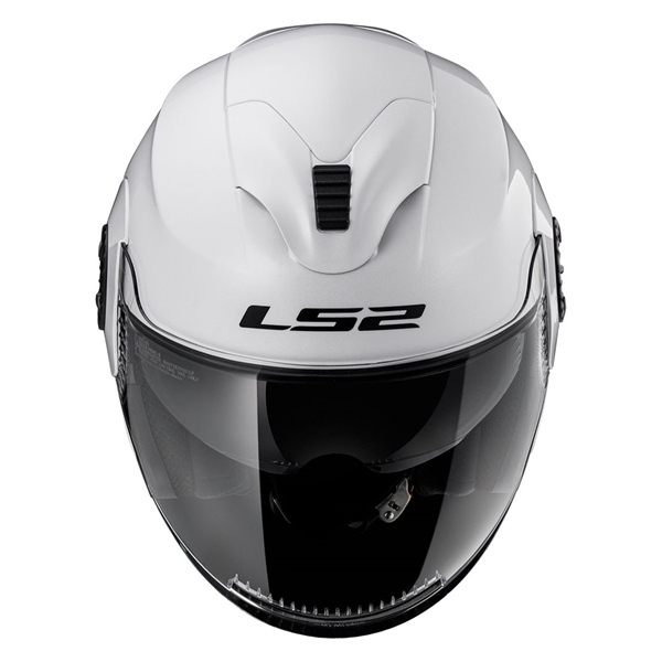 Image-4 LS2 Verso Open-Face Helmet Solid HELM VERSO WH SUNV 2XL LS2 570-1026 570-1026 LS2