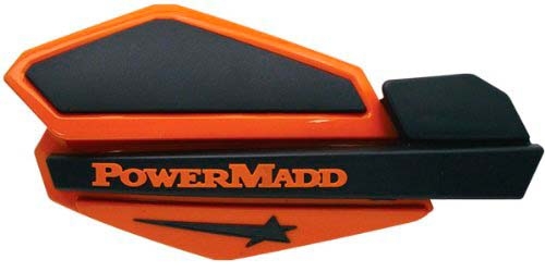 34205 POWERMADDCOBRA Powermadd Star Series Handguard System HANDGUARD OG/BK POWERMADD Star Series Handguard System Orange, Black