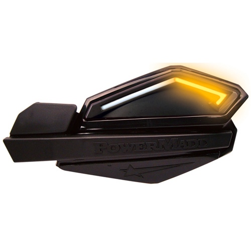 34291 POWERMADDCOBRA Powermadd Turn Signal Kit - Star Series Handguards LIGHT LED HANDGUARD STAR SERIES KIT Turn Signal Kit - Star Series Handguards 