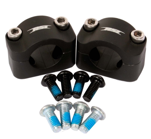 OC-1-B RSI Oversize Handlebar Clamp Kits HANDLEBAR CLAMP KIT BK W/BAR PAD RSI Oversize Handlebar Clamp Kits 