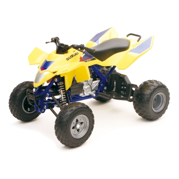 43393 NEWRAYTOYS New Ray Toys Suzuki Scale Model SCALE MODEL 1:12 SUZ QUADRACER R450 Suzuki Scale Model 