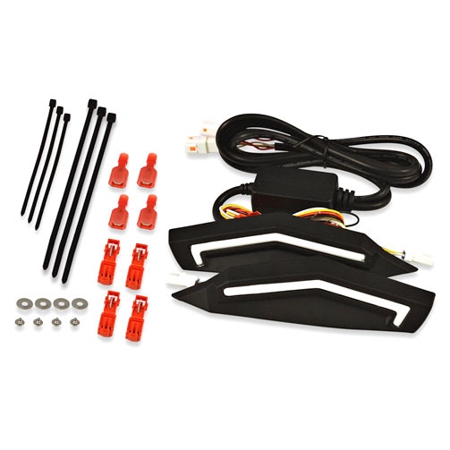 Image-3 Powermadd Sentinel Series Handguard LED Turn Signal Kit LED TURN SIGNAL HANDGUARD SENTINEL 34491 34491 POWERMADD