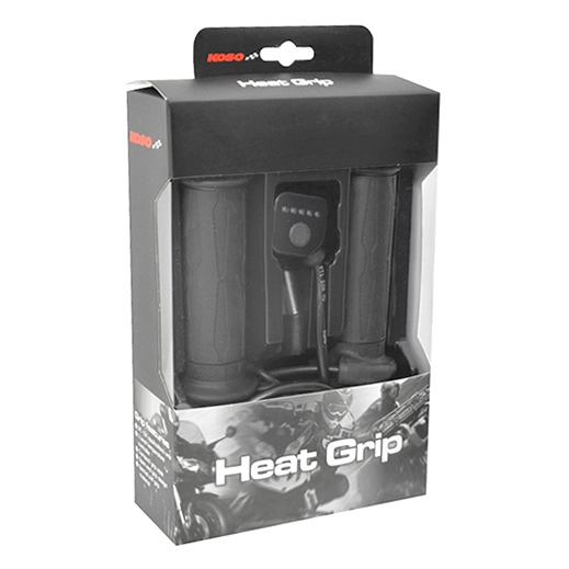 Image-4 Koso V2 Heat Grips with Thumb Warmer 204800 GRIPS HEAT W/THUMB WARMER 7/8" KOSO V2 AM10712G AM10712G KOSO