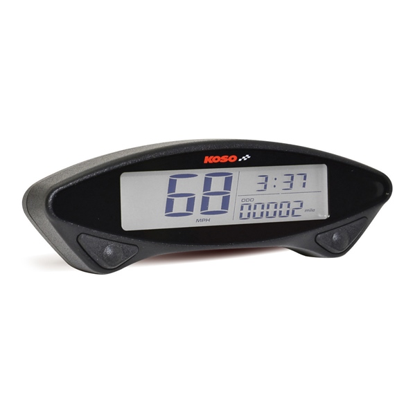 BA048YAM-1 KOSO-NORTH-AMERICA Koso EX-02 Enduro Speedometer Universal - 205282 SPEEDOMETER EX-02 MX YAM 1 KOSO EX-02 Enduro Speedometer 