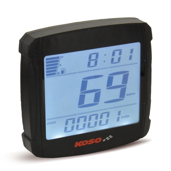 BB026000 KOSO-NORTH-AMERICA Koso XR-01 Speedometer Universal - 205299 SPEEDOMETER XR-01 KOSO XR-01 Speedometer 