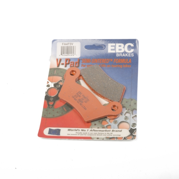 FA473V EBC EBC  V-Pad Brake Pad Organic - Rear left FA473V EBC BRAKE PAD RR V-Pad Brake Pad 