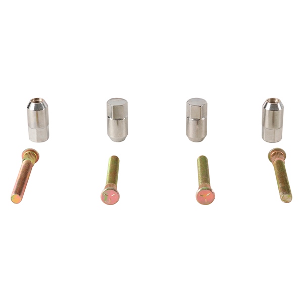 85-1108 ALL-BALLS All Balls Wheel Stud and Nut Kit 209963 WHEEL STUD/NUT KIT FT POL ALLBALLS Wheel Stud and Nut Kit Silver