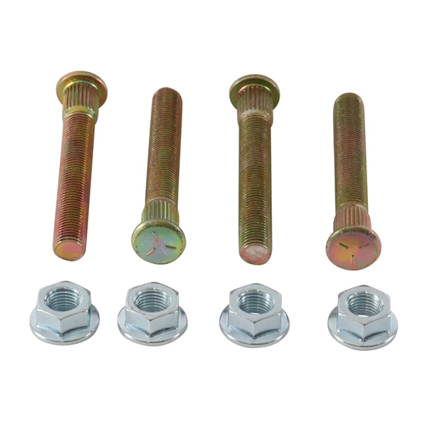 85-1120 ALL-BALLS All Balls Wheel Stud and Nut Kit 209967 WHEEL STUD/NUT KIT FT POL ALLBALLS Wheel Stud and Nut Kit Silver