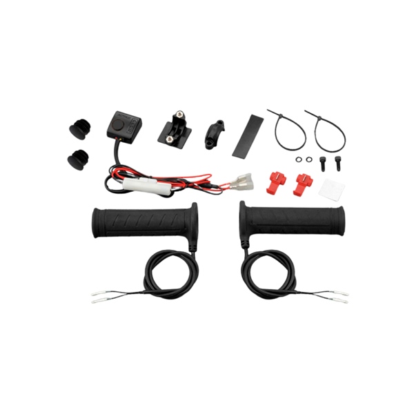 16-751 SHINDY Shindy Heated Grips 212763 HEATED GRIPS ATV SHINDY Heated Grips Black