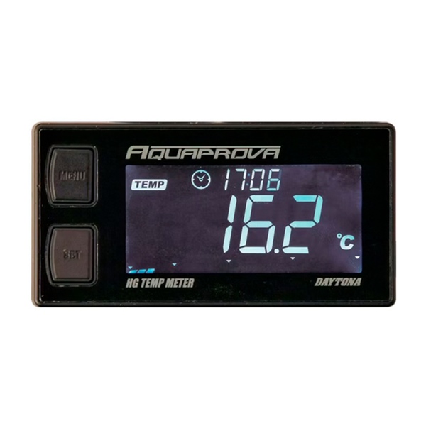 17-841 SHINDY Shindy Temperature Gauge with Lightning 212764 TEMPERATURE GAUGE AQUAPROVA W/LIGHT Temperature Gauge with Lightning 