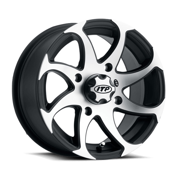 1422326536BR ITP ITP Twister Wheel 14x7 - 4/110 - 5+2 14X7 4/110 5+2TWISTER MACHINED WHEEL ITP Wheels Machined