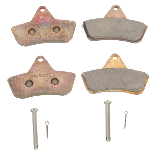 BPK-1 HIGHLIFTER High Lifter Plaquette pour frein à disque avant pour Honda Copper, Nyckel, Graphite - Front BPK-1 HIGHLIFTER BRAKE PAD KIT Plaquette pour frein à disque avant pour Honda 